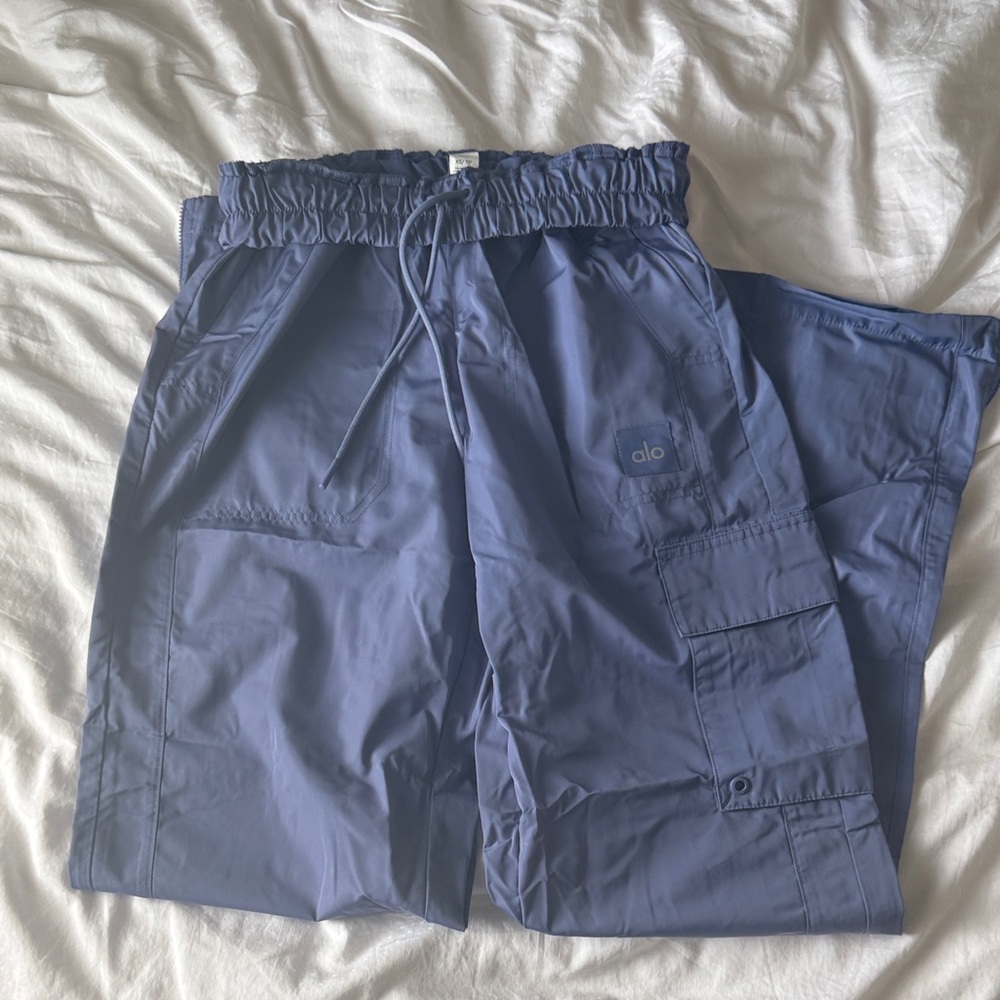 ALO Yoga Blue Cargo Pants